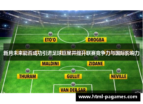 新月未来能否成功引进足球巨星并提升联赛竞争力与国际影响力