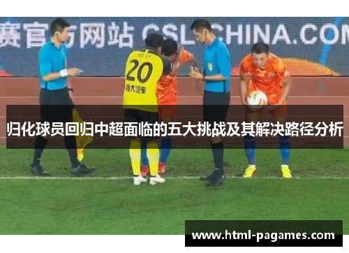 归化球员回归中超面临的五大挑战及其解决路径分析 归化球员回归中超面临的五大挑战及其解决路径分析